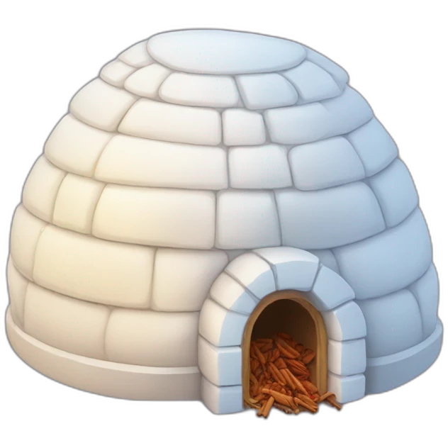 igloo with spice emoji