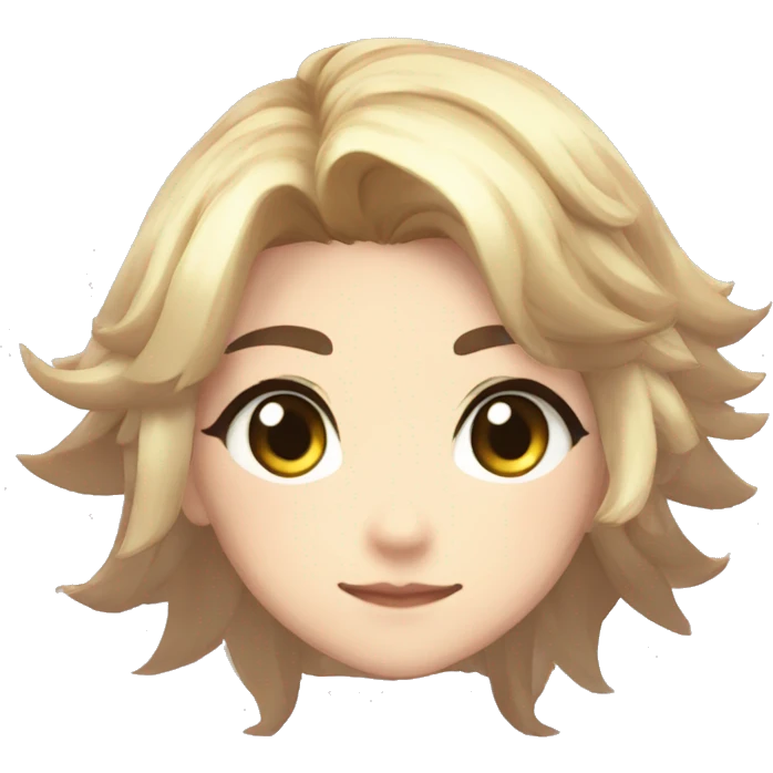 “Lumine” from “Genshin Impact” emoji