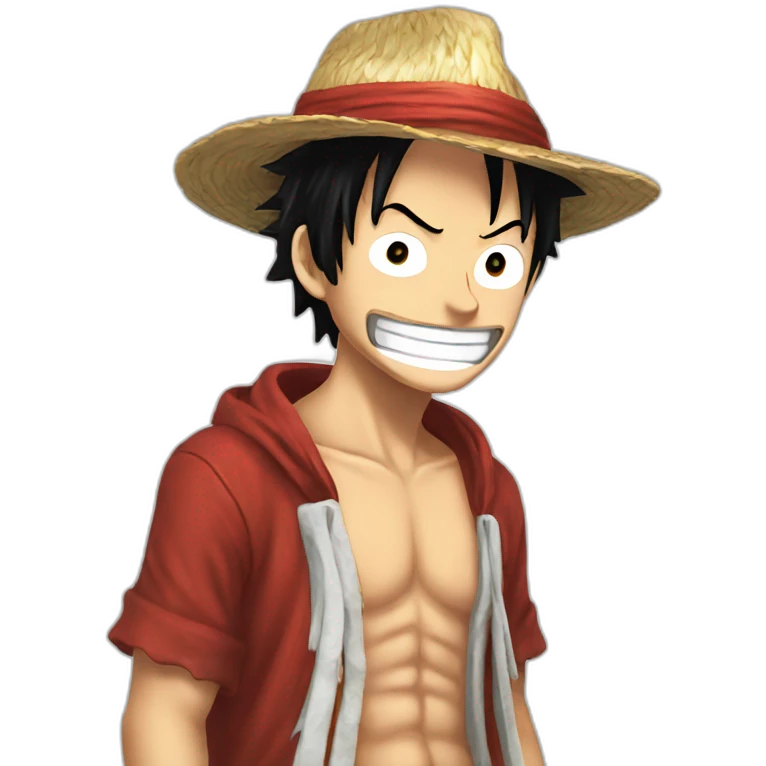 Luffy emoji