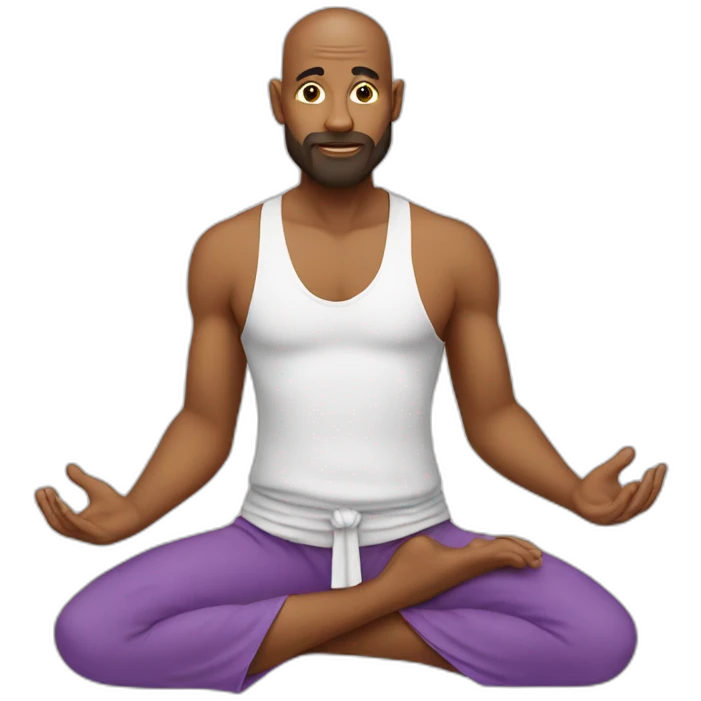 Yogi guru emoji
