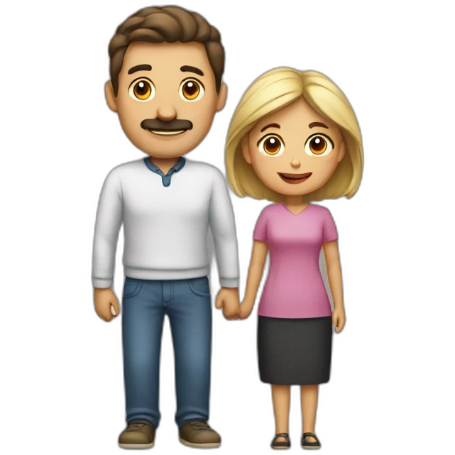 mum and dad emoji