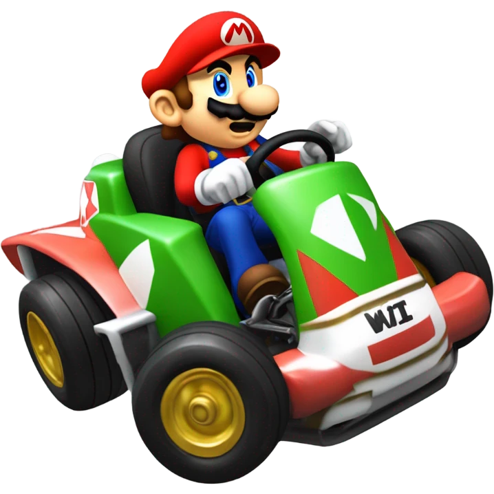 Wii U Mario kart emoji