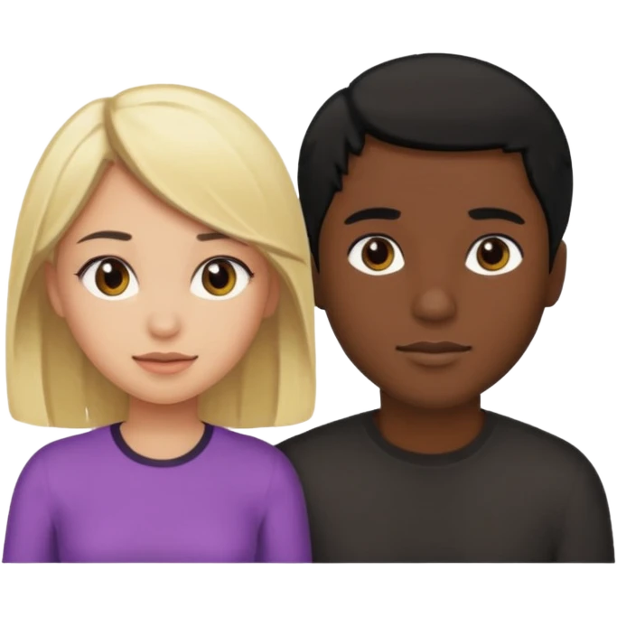 African black male with black hair fucking blonde girl doggy style emoji