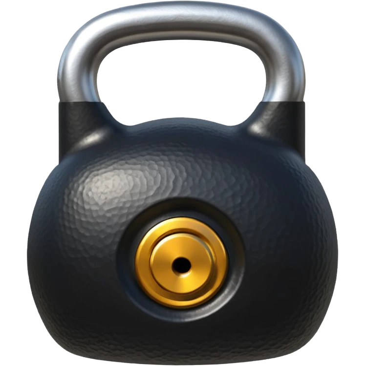 a weight in the form of a large rectangular kettlebell emoji