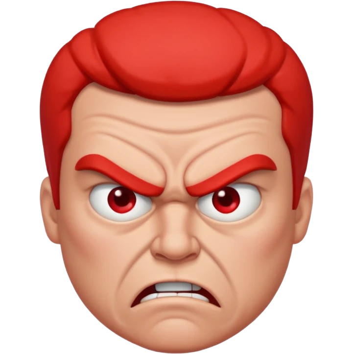 Angry emoji