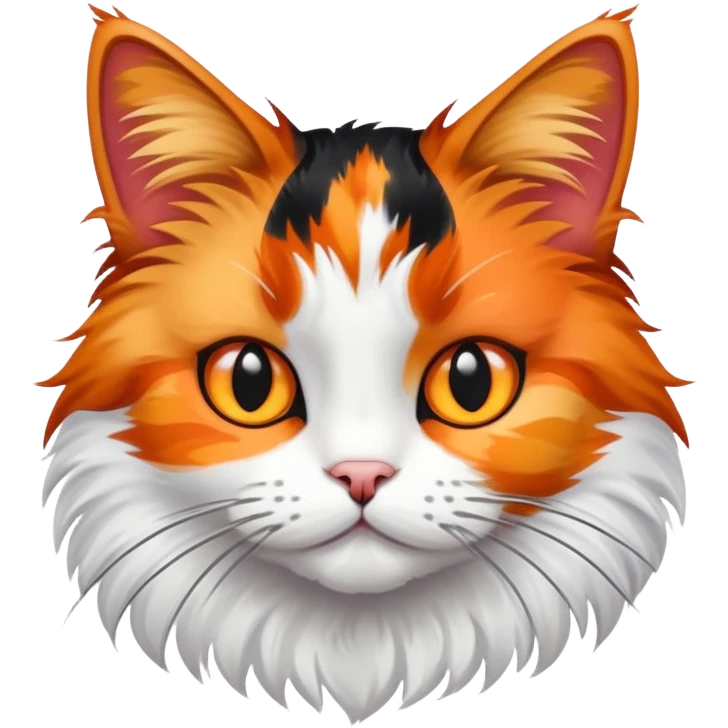 Calico cat emoji