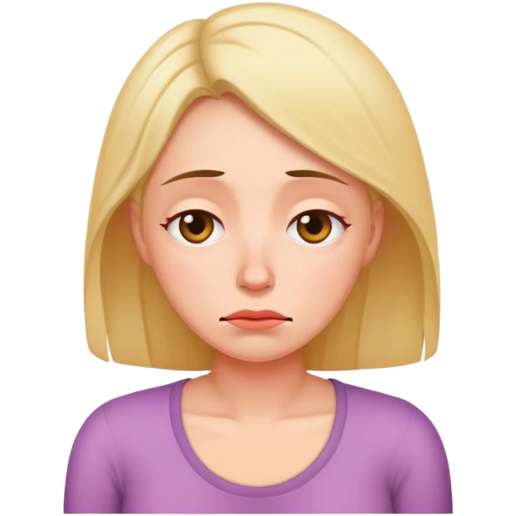 Tired mom emoji
