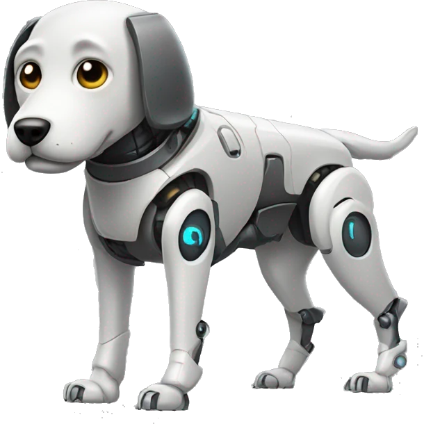 robot dog emoji