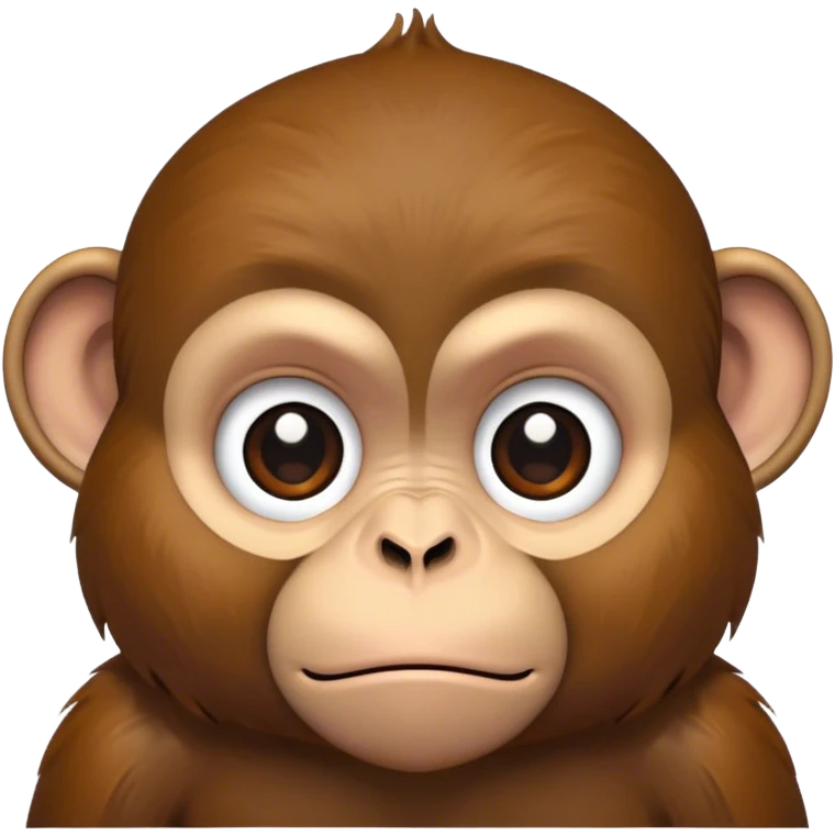 monkey pouting emoji