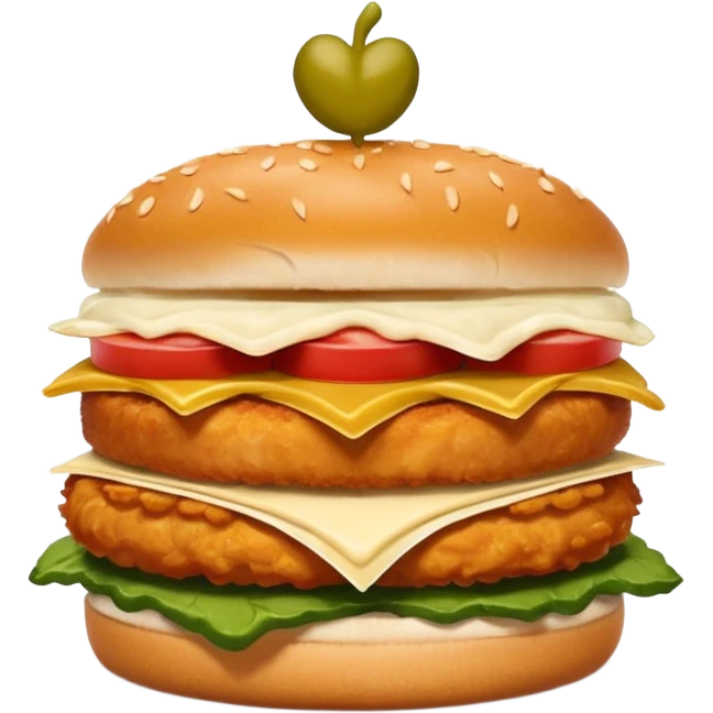 Chick-fil-a chicken sandwich emoji