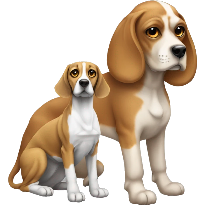 sphinx and beagle emoji
