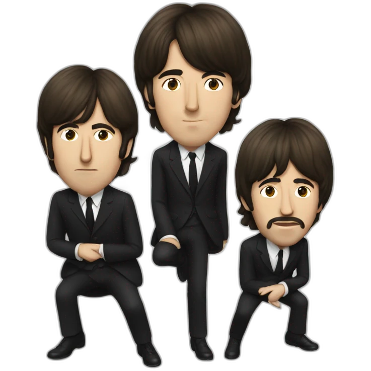 the Beatles emoji