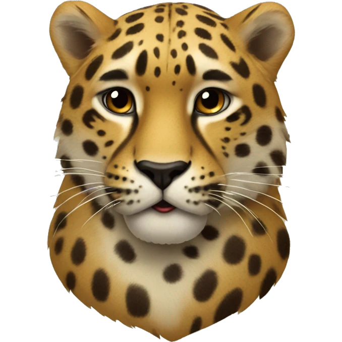 Corazón leopardo  emoji