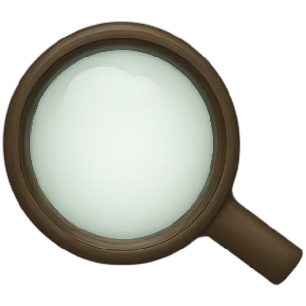 magnifying glass emoji
