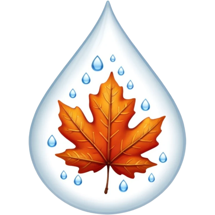 💦🍁🍂❄ emoji