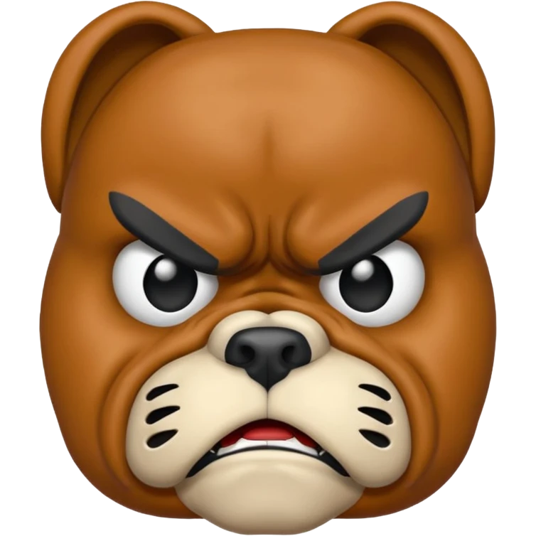 angry boxer  emoji