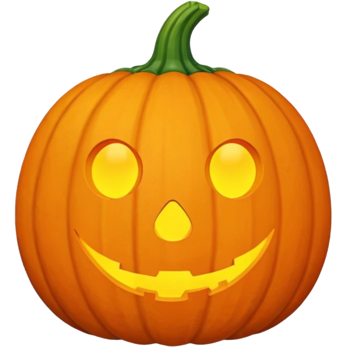Pumpkin ball emoji