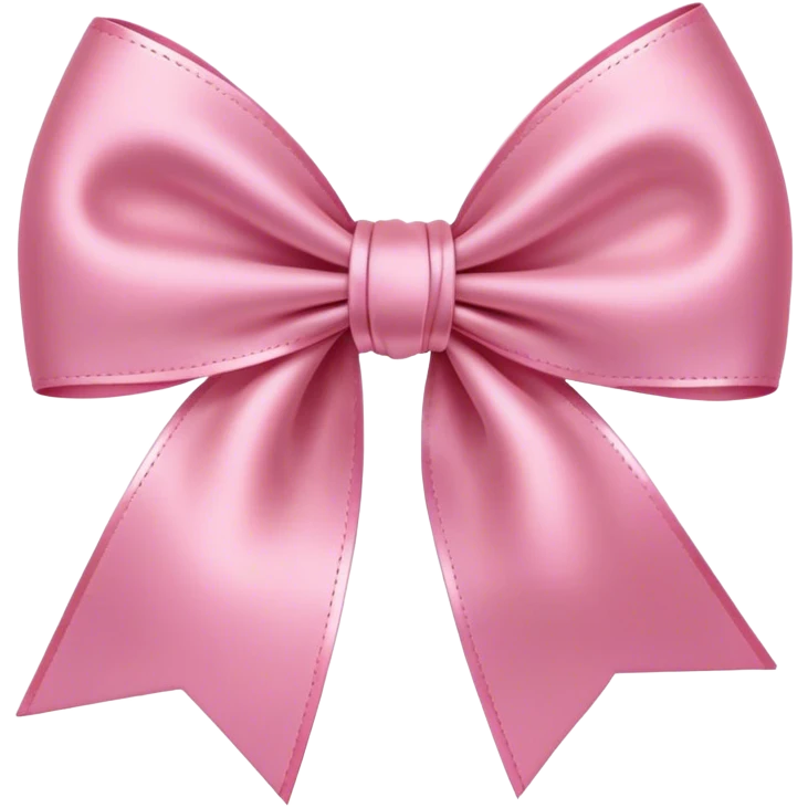 Coquette bow emoji