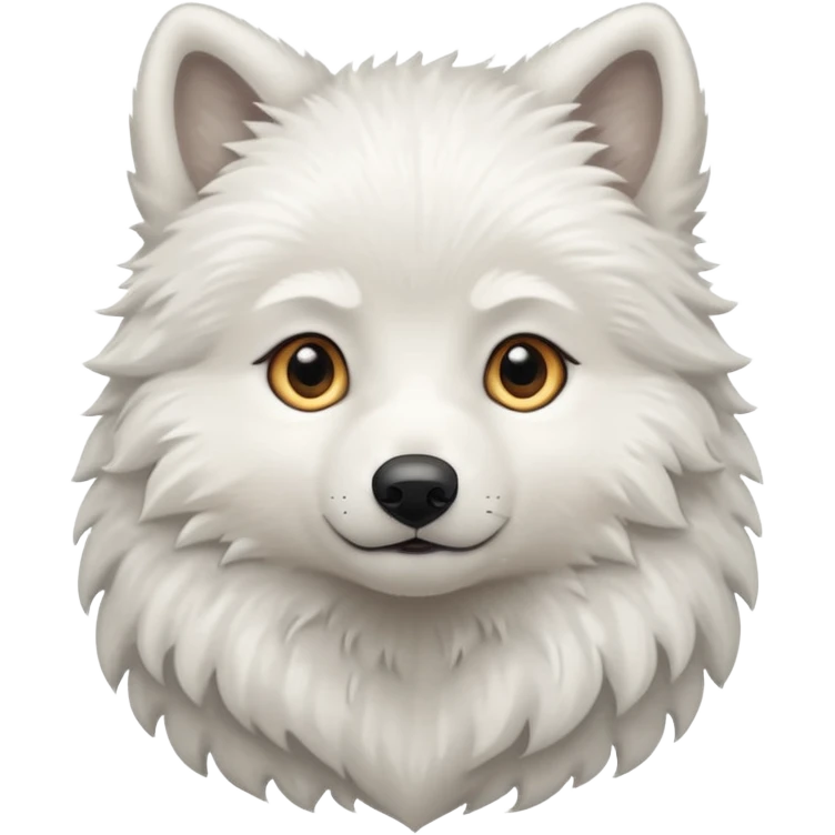 a baby white wolf




















 emoji