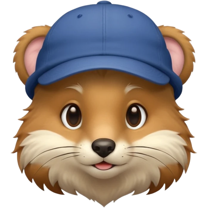 animal with caps emoji