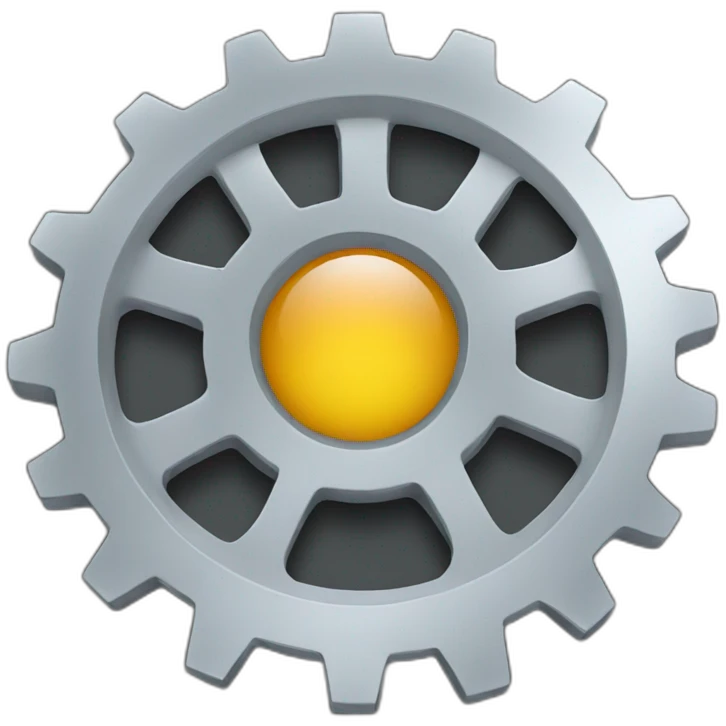 Gear emoji
