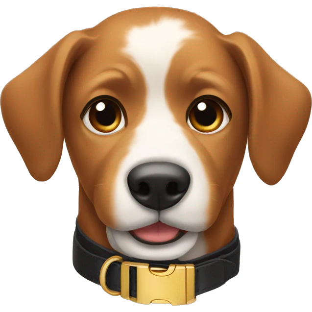 a dog collar emoji