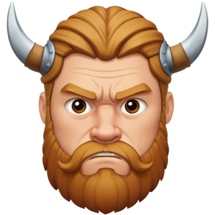 Viking who is confused emoji