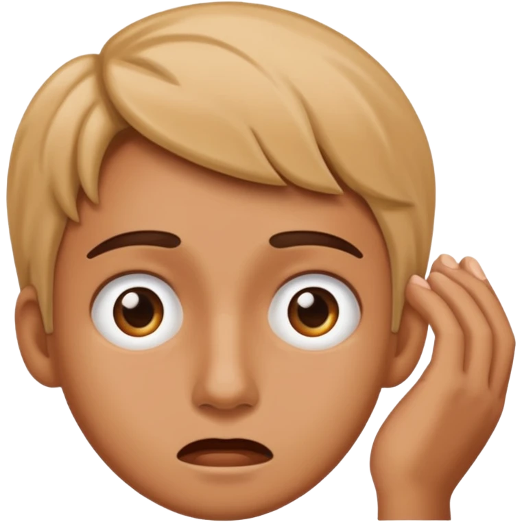 Overstimulated emoji