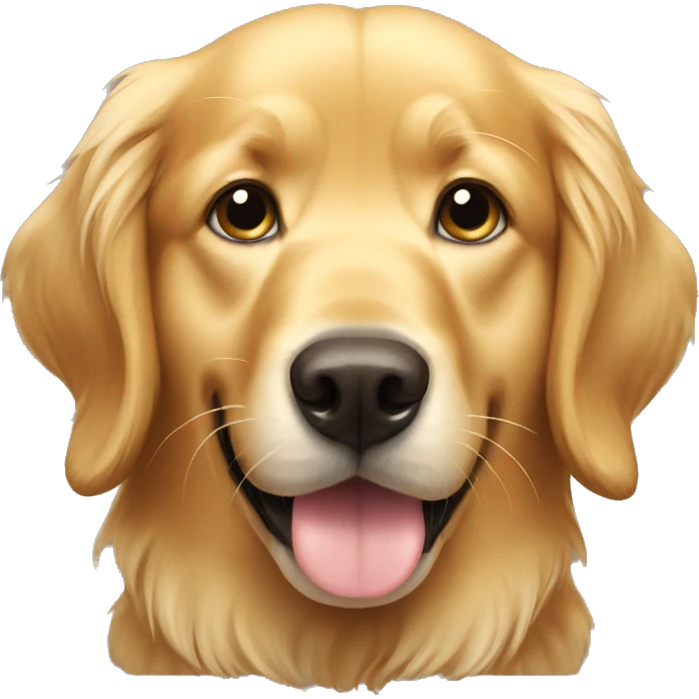 Golden retriever  emoji