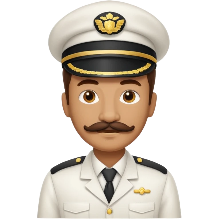 a housekeep with mustach emoji