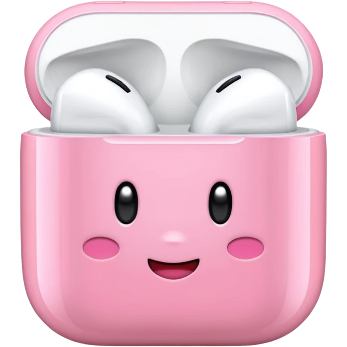 Kirby Airpods emoji