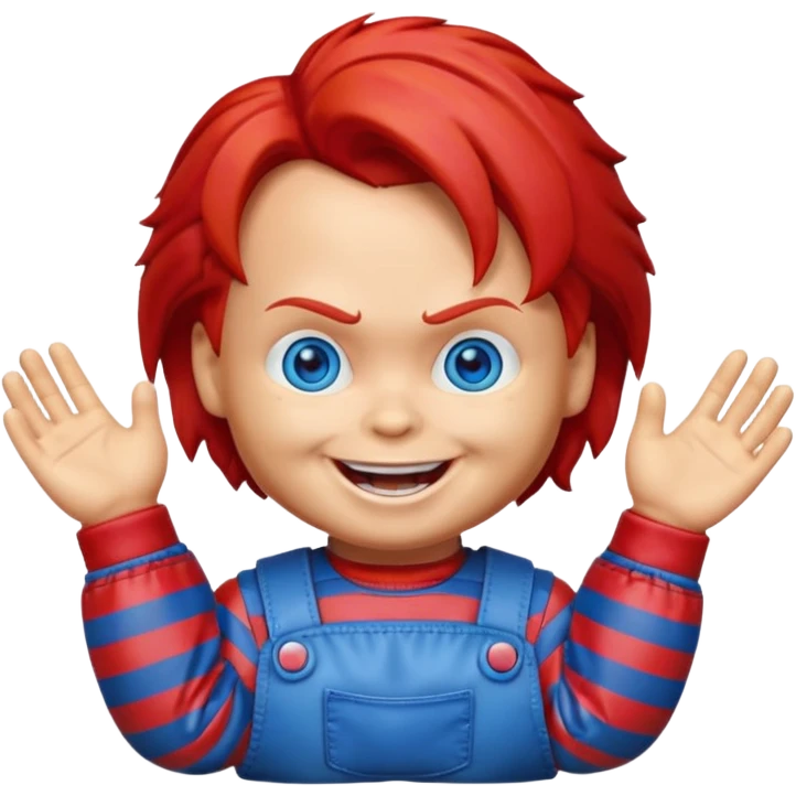 Un emojin de chuky emoji