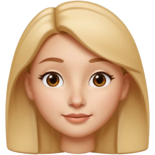 A 3D cartoon woman with a small shiny nose pin on her left nostril, soft skin tone, friendly expression, smooth lighting, realistic Memoji-style rendering. emoji