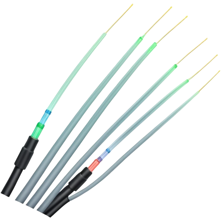 glowing optic fiber cable filaments showing thin glass strands emoji