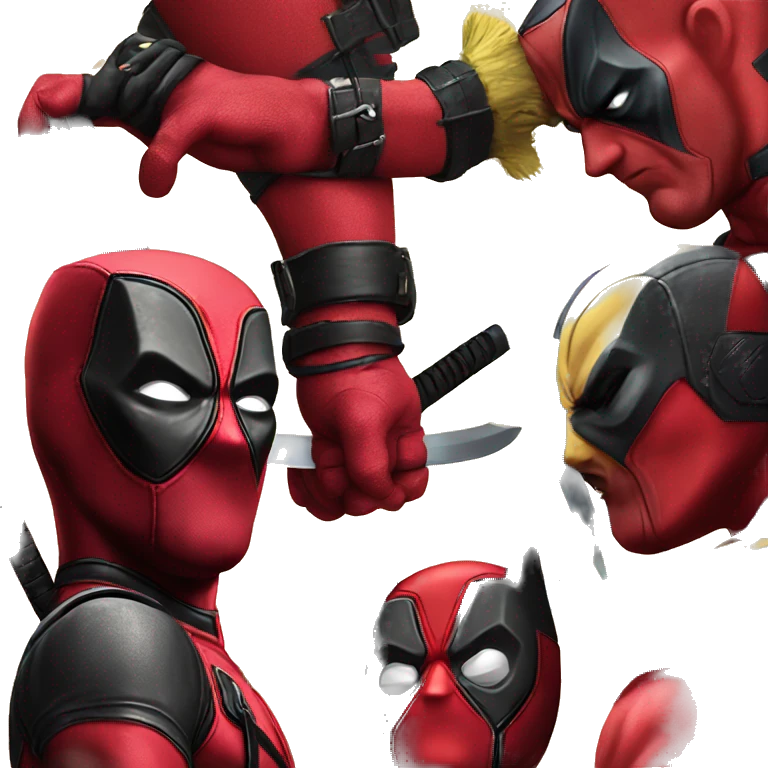 Deadpool wolverine emoji