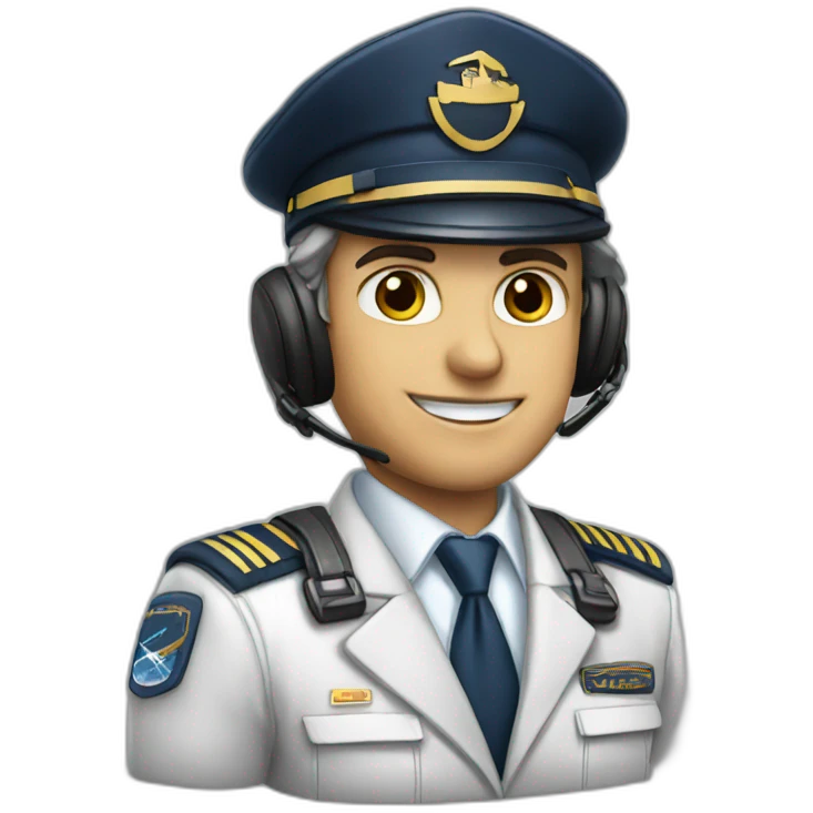 Boeing Pilot emoji