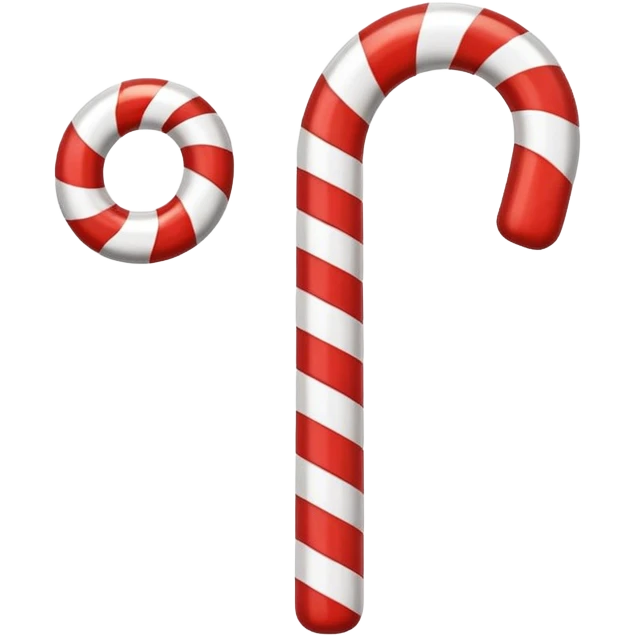 candy cane emoji emoji