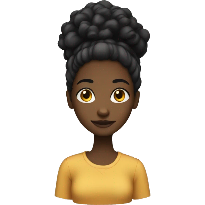 Black girl  emoji