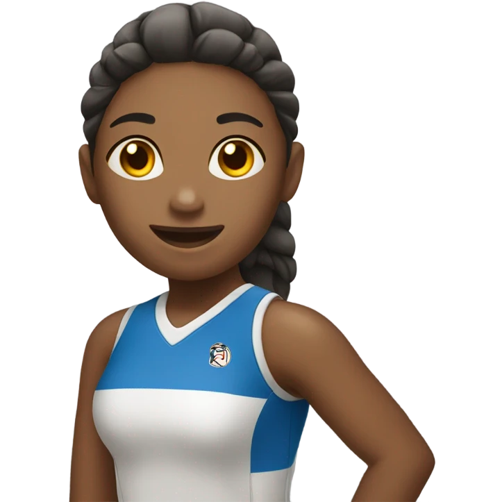 Girl playing volleyball  emoji