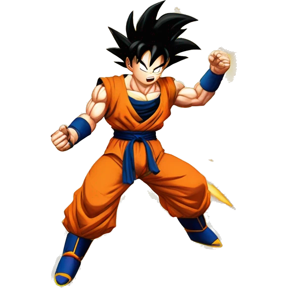 Son goku kamehameha emoji