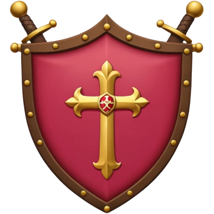 brasão sangrando medieval rosa de sangue vermelha emoji