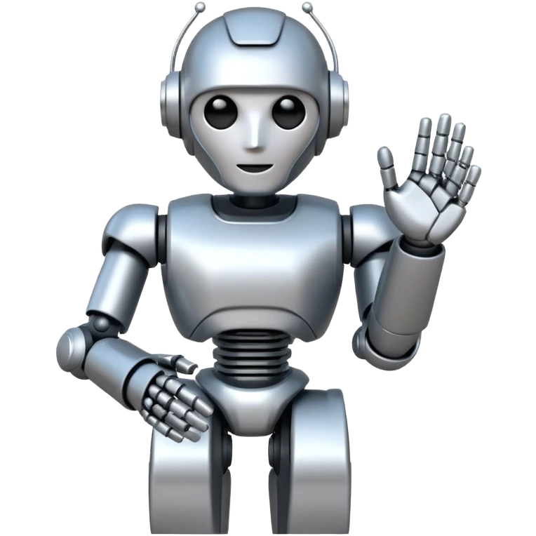 robot gift with an ai worker emoji