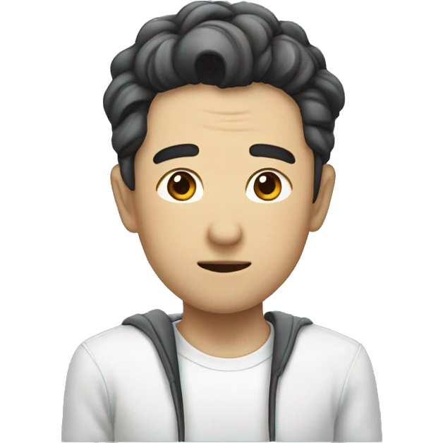 지루한 표정을 지은 여자 emoji