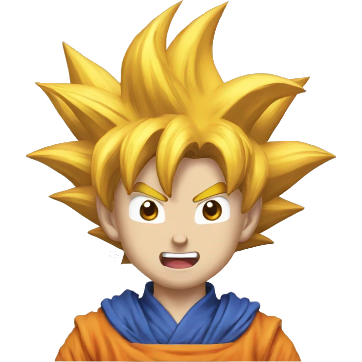 mewing goku emoji