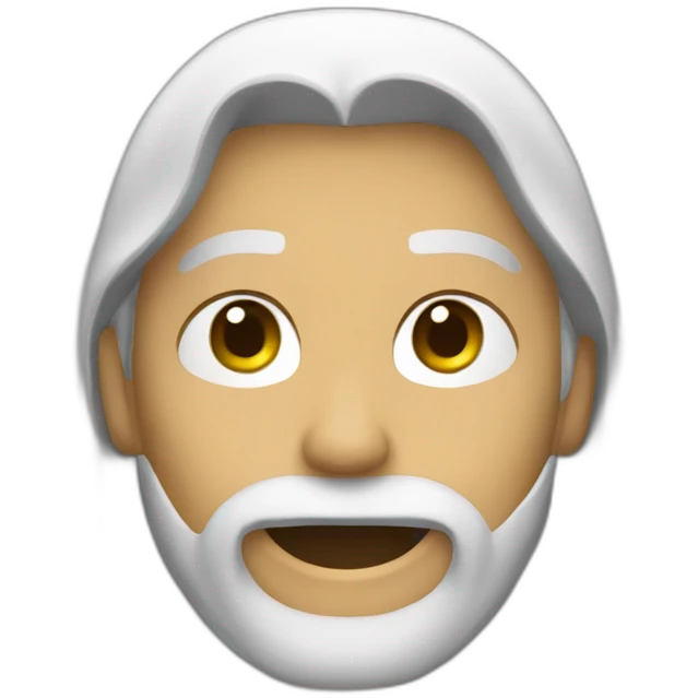 persona haciendo cristo en anillas emoji