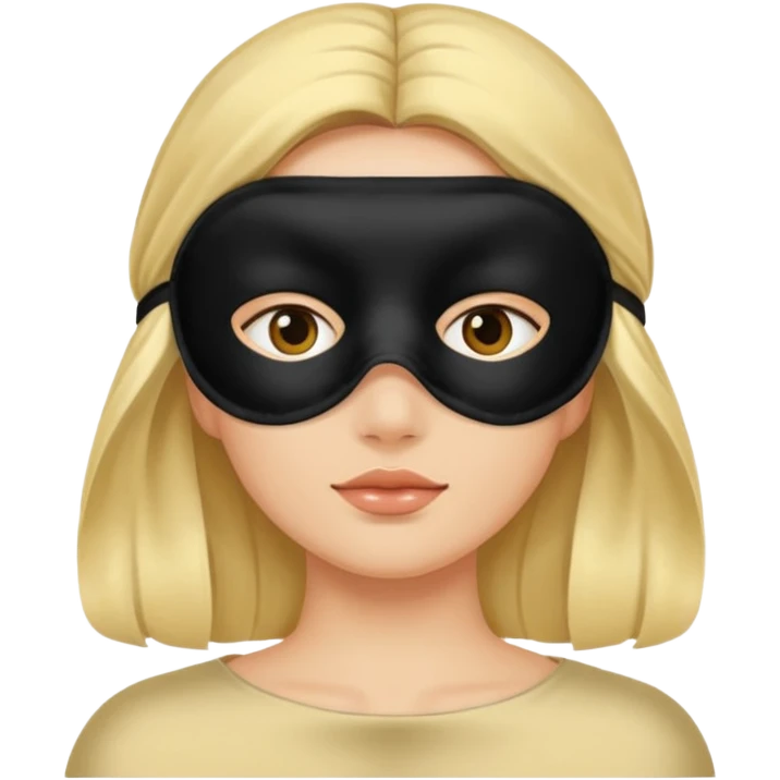sleep mask emoji