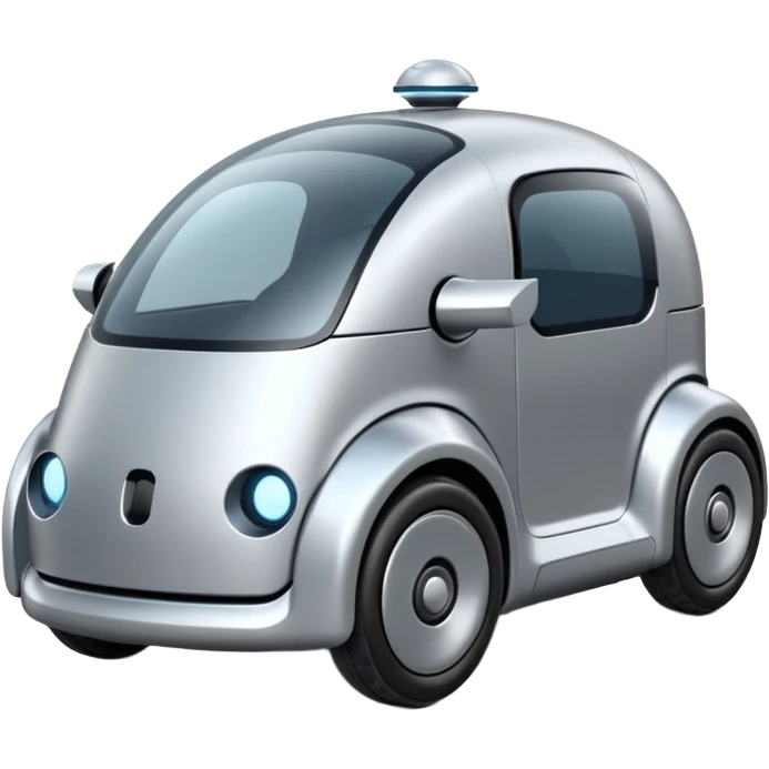 future delivery car robot emoji