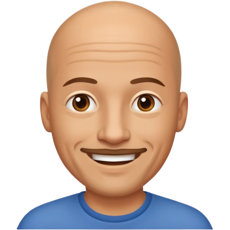 Bald dad emoji