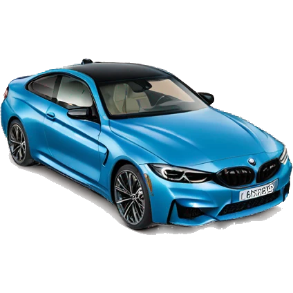 Blue BMW m440i emoji