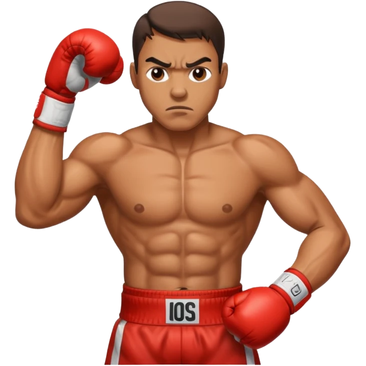 Boxer emoji
